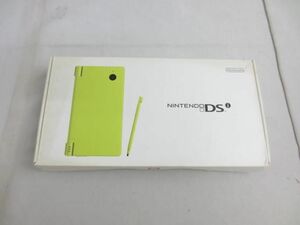 【同梱可】中古品 ゲーム ニンテンドーDS 本体 Dsi TWL-001 ライムグリーン 動作品 取扱説明書 箱付き