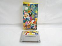 【同梱可】中古品 ゲーム スーパーファミコン ソフト スーパーボンバーマン 1-5 5点 グッズセット_画像2