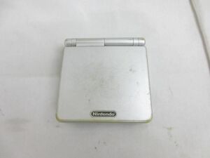 【同梱可】中古品 ゲーム ゲームボーイアドバンス 本体 AGS-001 プラチナシルバー 動作品 本体のみ