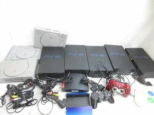 【まとめ売り 訳有】 ゲーム プレイステーション2 PS2 本体 SCPH-15000 コントローラー 等 グッズセット