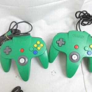 【同梱可】中古品 ゲーム NINTENDO 64 アクセサリ-・周辺機器 NUS-005 クリア レッド グリーン ブラック ブルー 6点の画像3