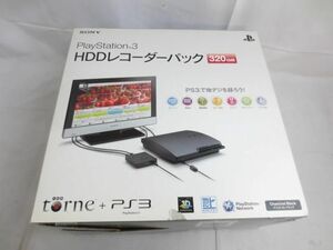 【同梱可】中古品 ゲーム プレイステーション3 PS3本体 CECH-3000B チャーコルブラック HDDレコーダーパック 320GB