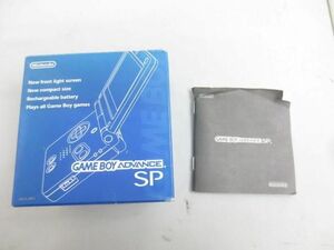 [ including in a package possible ] secondhand goods game Game Boy Advance SP body AGS-001 azulite blue operation goods box equipped 