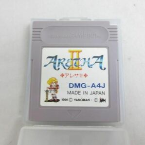 【同梱可】中古品 ゲーム ゲームボーイ ソフト アレサ I II III 3点 グッズセットの画像4