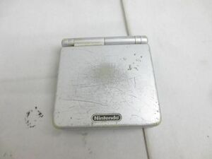 【同梱可】中古品 ゲーム ゲームボーイアドバンス 本体 AGS-001 シルバー 動作品 充電器付き