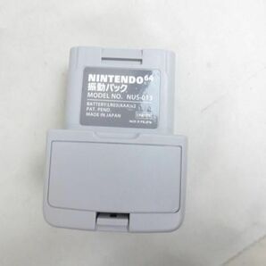 【同梱可】訳あり ゲーム NINTENDO 64 本体 ジャンク品 NUS-001 NUS-013 振動パック コントローラー 周辺機器 グッズの画像6