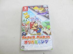 【同梱可】中古品 ゲーム Nintendo switch ニンテンドースイッチ ソフト ペーパーマリオ オリガミキング