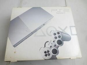 【同梱可】中古品 ゲーム プレイステーション2 PS2 本体 SCPH-90000 シルバー 動作品 電源ケーブル 出力ケーブル コ