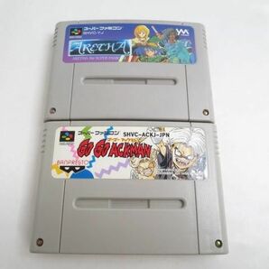 【同梱可】中古品 ゲーム スーパーファミコン ソフト ゼルダの伝説 神々のトライフォース GO GO ACKMAN 等 グッズセの画像3