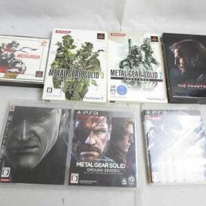 【同梱可】中古品 ゲーム プレイステーション ソフト メタルギアソリッド インテグラル 2 3 4 5 他 7点 グッズセットの画像1