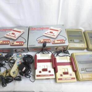 【まとめ売り 訳有】 ゲーム スーパーファミコン 本体 SHVC-001 ファミコン 本体 HVC-001 等 グッズセットの画像1