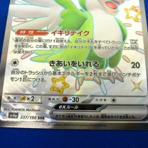 トレカ ポケモンカードゲーム SV4a-337 イキリンコex SSRの画像4