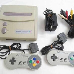 【同梱可】中古品 ゲーム スーパーファミコン 本体 スーパーファミコン ジュニア Jr. SHVC-101 動作品 周辺機器ありの画像1