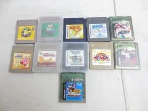 【同梱可】中古品 ゲーム ゲームボーイ ソフト ポケットモンスター 金 銀 緑 ピカチュウ 等 グッズセット