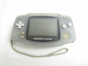 【同梱可】ジャンク品 ゲーム ゲームボーイアドバンス 本体 AGB-001 クリア 本体のみ