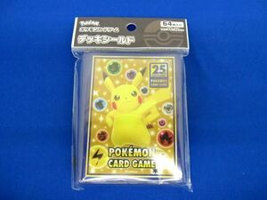 【同梱可】未開封 トレカ ポケモンカードゲーム サプライ スリーブ デッキシールド 25th ANIVERSARY COLLECTION ピカ