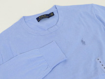 新品 アウトレット 15568 Lサイズ コットン カシミア クルーネックセーター polo ralph lauren ポロ ラルフ ローレン _画像2