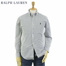 新品 アウトレット 15752 Sサイズ 長袖 シャツ ストライプ polo ralph lauren ポロラルフローレン_画像1