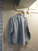 Supreme デニム　2024SS　デニム　シャツ　サイズＳ　新品同様　24SS Small Box Shirt Washed Blue_画像3