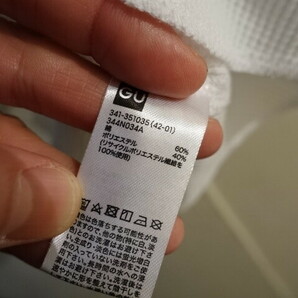 GU × アンダーカバー 5分袖 ワッフル Ｔシャツ カットソー サーマル 未使用 ドライワッフルＴ 大きいサイズＸＸＬの画像5