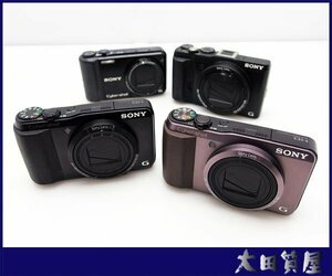 5)質屋出品★Sony cyber shot G/DSC-HX30V/DSC-HX7V/DSC-HX60V/シャッター落ちOK有り ジャンク おまとめ4点 ★1円～売切り