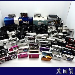 17)質屋【同梱不可】OLYMPUS μ-mimi μ9010 VG-145/FUJIFILM Z10 Z100fd/Panasonic DMC-FX40 他 おまとめ 動作未確認 ジャンク ☆1円～の画像1