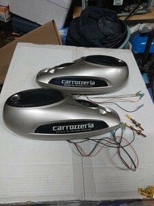 カロッツェリア イルミ付き TS-X380 4way パイオニア carrozzeria 当時物 左右セット PIONEER Box 旧車