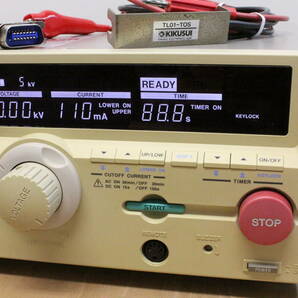 完動品 TOS5051 AC/DC耐電圧試験器 高圧リレー交換済 KIKUSUI 菊水電子工業    管k531000w403k70の画像4