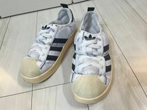 着用1日 アディダス オリジナルス パフィレッタ スーパースター ADIDAS ORIGINALS PUFFYLETTE superstar_画像1