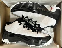 ナイキ エアジョーダン 9 ゴルフ ホワイト/トゥルーレッド-ブラック(FJ5934-100) NIKE AIR JORDAN 9 GOLF WHITE/TRUE RED-BLACK _画像1