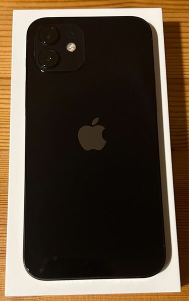 iPhone12 ブラック　black 64GB バッテリー容量90% simフリー
