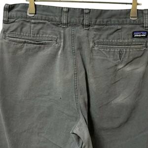 002 パタゴニア w32 アメリカ古着　コットン　パンツ patagonia グレー　メンズ