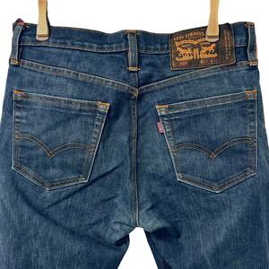 010 リーバイス 504 w32 アメリカ古着　サークルR ジーンズ デニムパンツ Levis 黒パッチ　メンズ