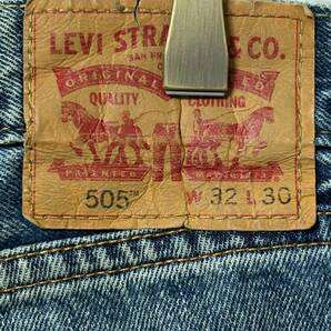 024 リーバイス 505 w32 アメリカ古着 メキシコ製 ジーンズ デニムパンツ Levis メンズの画像8