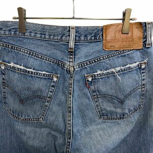 20 リーバイス 501 w32 古着　USA製 90s ボタンフライ ジーンズ デニムパンツ 刻印553 Levi's メンズ