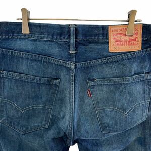 F15 Levi's 501 w31 б/у одежда Mexico производства кнопка fly джинсы Denim брюки Levi's мужской 