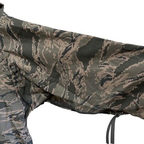 H6 米軍 US ARMY ORC Industries/Improved Rainsuit Parka デジタルタイガーカモ レインスーツ ミリタリージャケット S 古着 メンズの画像5