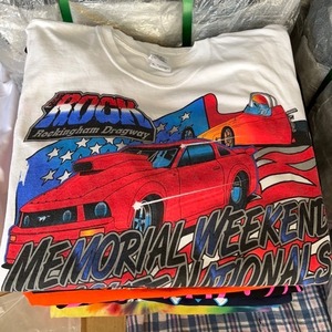 1スタ　アメリカ古着　良デザインプリント　半袖　Tシャツ　37着セット　まとめ売り　ナスカー　NASCAR バイク　洗濯済　メンズ