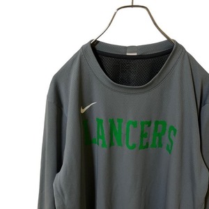 M13 NIKE DRY-FIT アメリカ古着　XL LANCERS 長袖シャツ　スポーツウェア　ナイキ　メンズ