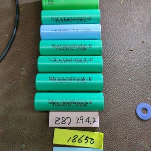 Z87 18650リチウムイオン 単電池  8本セット！！！の画像1