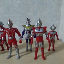 ウルトラマンキング　ウルトラマンタロウ　 ウルトラマングレート　その他　セット売り まとめ売り 9体 ソフビ フィギュア 当時品 円谷プロ_画像2