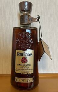 フォアローゼス　Four Roses　シングルバレル　バレルストレングス　750ml　52.2%　9年5ヶ月