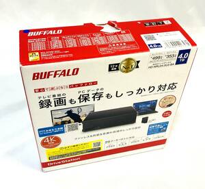 Почти новый, Buffalo Buffalo Buffalo HD-NRLD4.0U3-BA 4TB Внешний жесткий диск. Стандартная модель января: 4981254049075