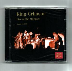 King Crimson - Live At The Marquee August 10, 1971 (未開封新品 2CD）CLUB46