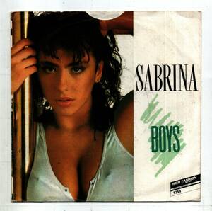 Sabrina - Boys (Summertime Love) / Get Ready (7inch) High Fashion Music 5259