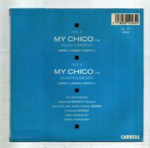 Sabrina - My Chico (Radio Version) /My Chico (Dub House Mix) (7inch) Carrere 14565_画像2