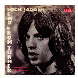 Mick Jagger - Memo From Turner / Natural Magic (UK 7inch) Decca F13067