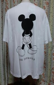 ディズニー ミッキー バックプリントTシャツ 3Lサイズ 未使用タグ付き