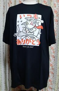 仕事猫 カジュアルTシャツ 3Lサイズ 未使用タグ付き