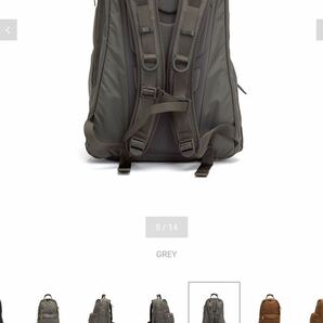 VISVIM SS24 BACKPACK CORDURA 22L GREY 新品未使用 付属品完備の画像3